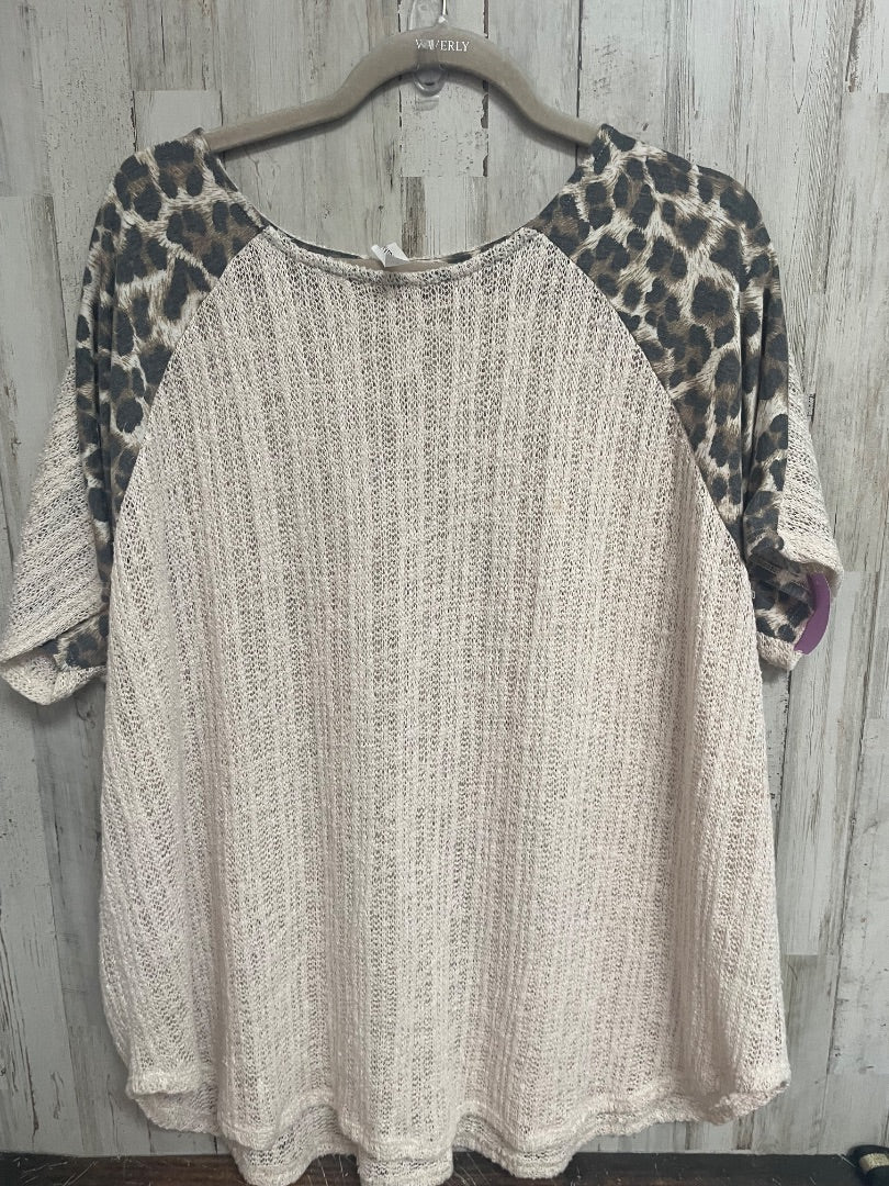 BEIGE HONEYME KNIT TOP, LADIES M