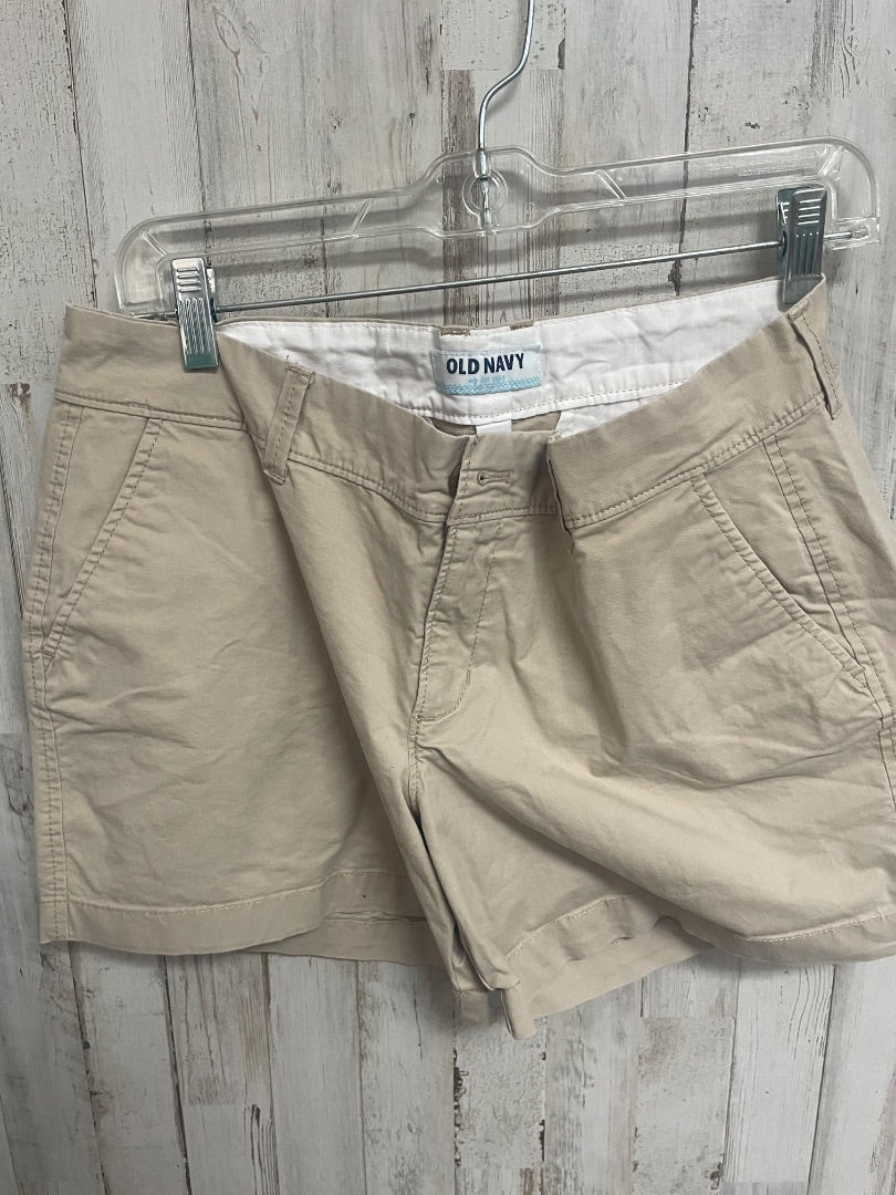 KHAKI OLD NAVY SZ6 SHORTS, LADIES M