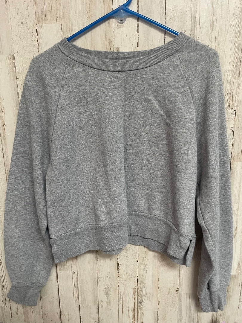 GREY COLSIE CROP SWEATSHIRT, LADIES M