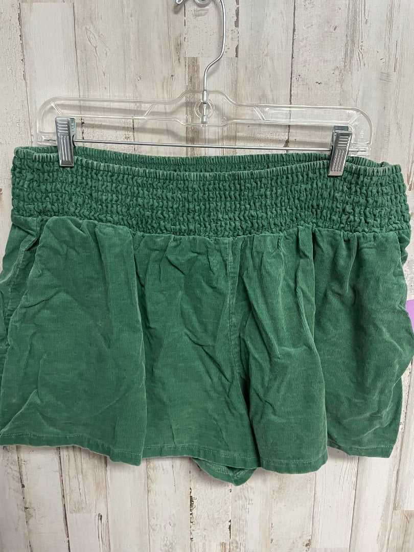 GREEN WILD FABLE CORDUROY SHORTS, LADIES L