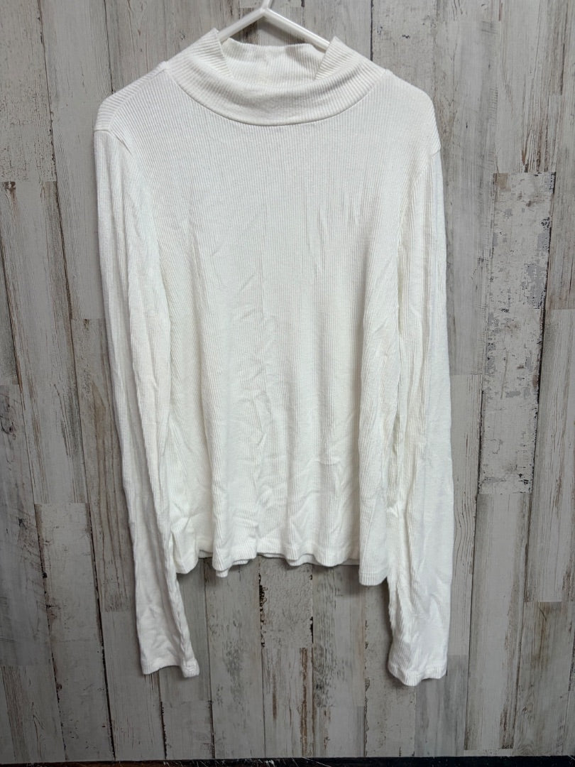 OFF WHITE COPPER KEY RIBBED LONGSLEEVE, GIRL 12/14