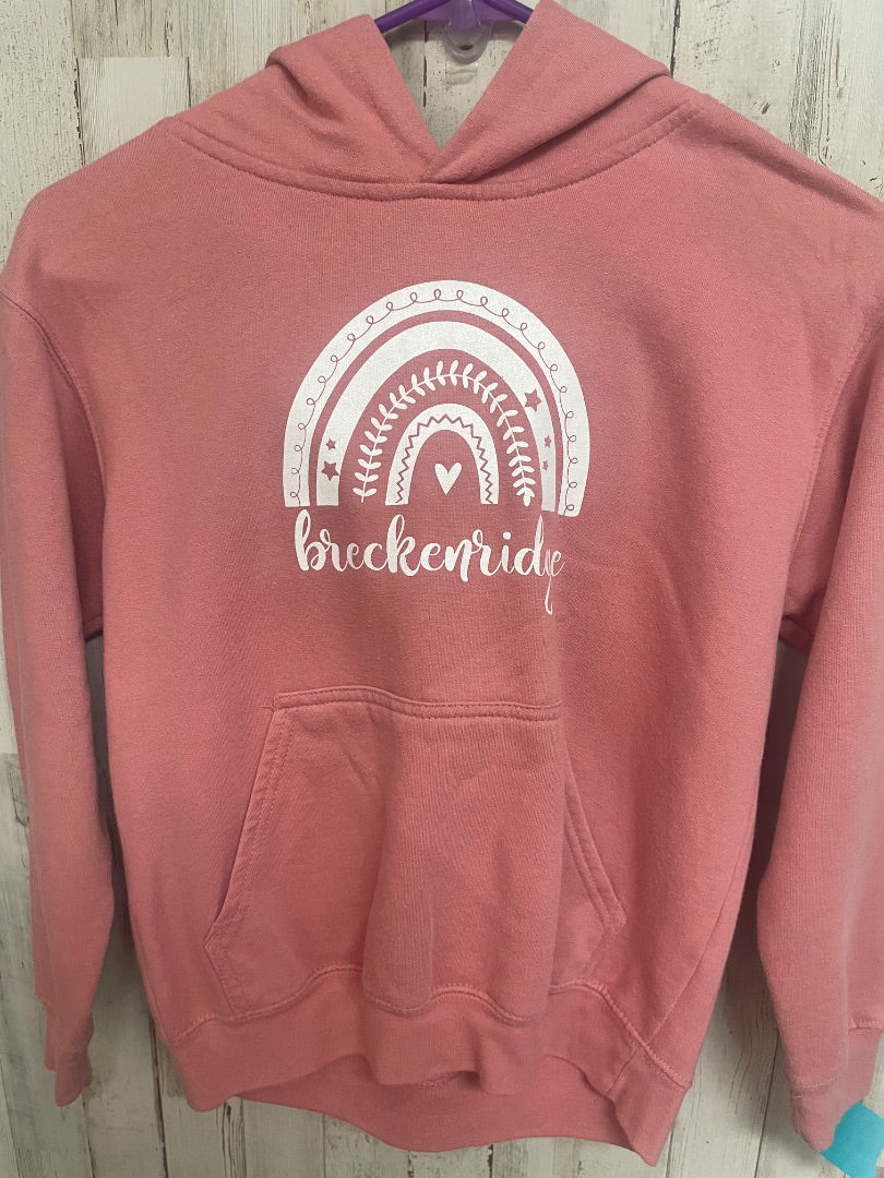 PINK BRECKENRIDGE RAINBOW HOODIE, GIRL 8