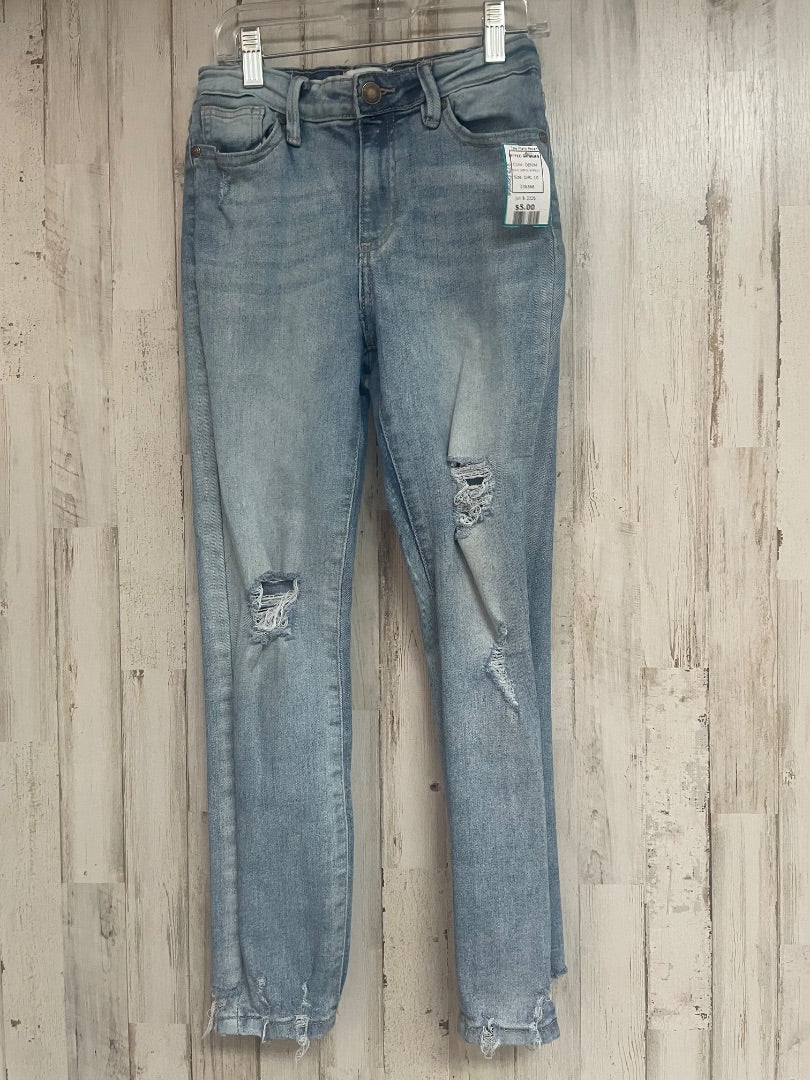 DENIM JESSICA SIMPSON RIPPED SKINNIES, GIRL 10