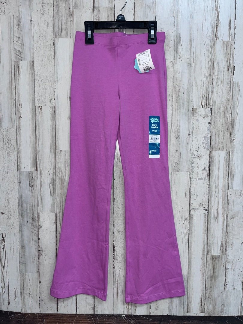 PURPLE WONDER NATION NEW FLARE LEGGINGS, GIRL 8