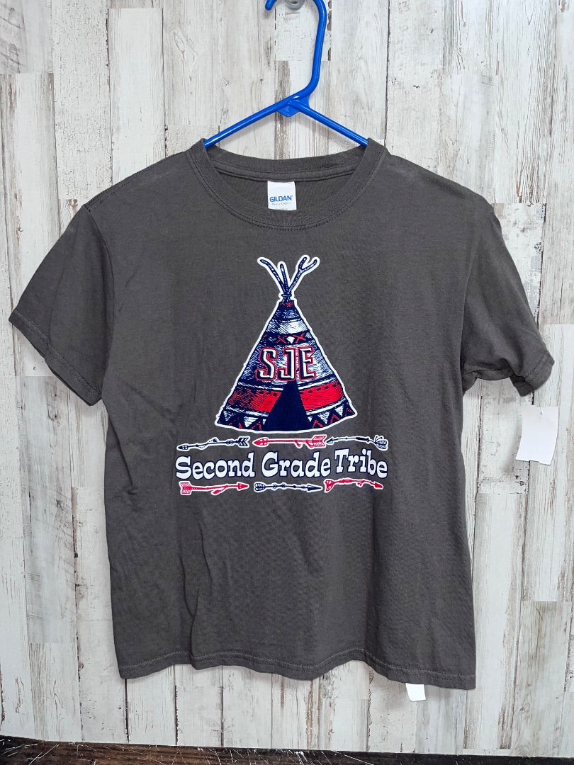 GREY GILDAN SJE SECOND GRADE TRIBE TEE, GIRL 10/12