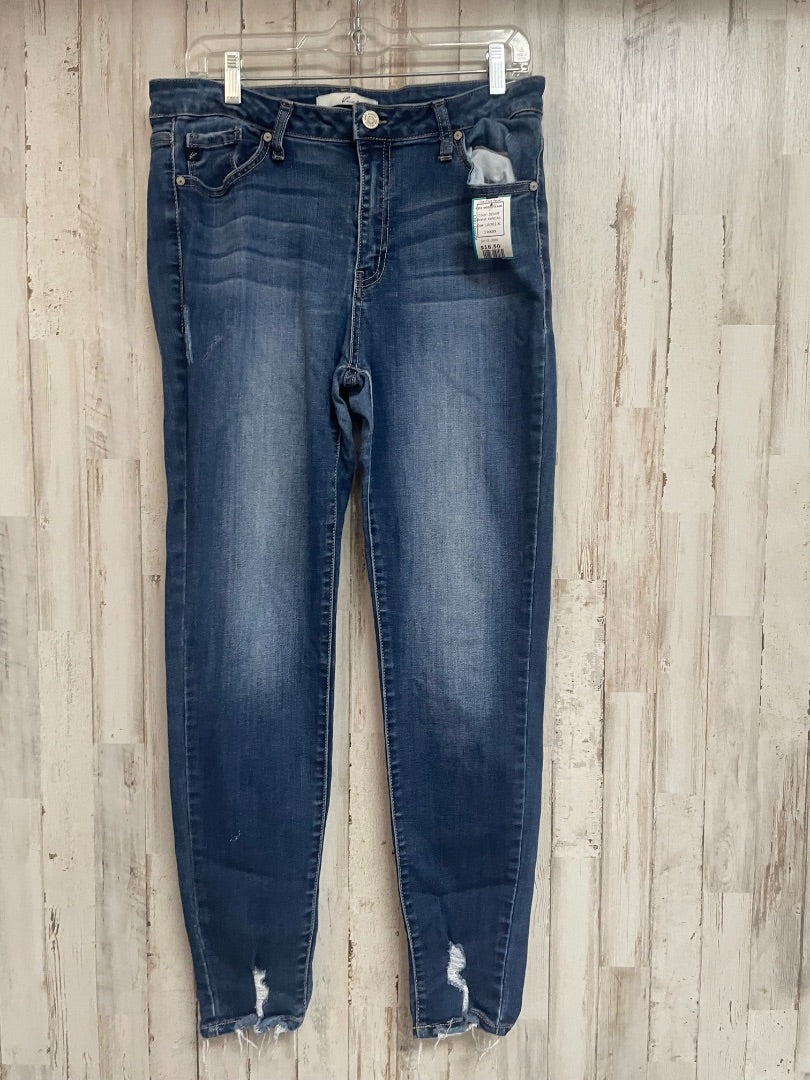DENIM KANCAN SZ15 SKINNY JEANS, LADIES XL