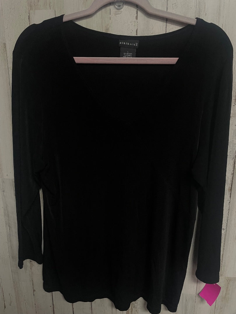 BLACK CITI KNITS , LADIES L