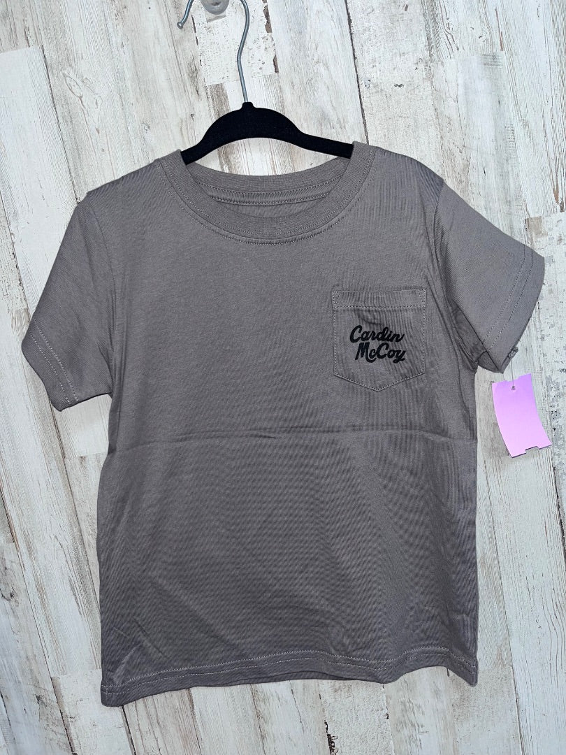 GREY CARDIN MCCOY NEW MY DRIP TEE, BOY 2/3