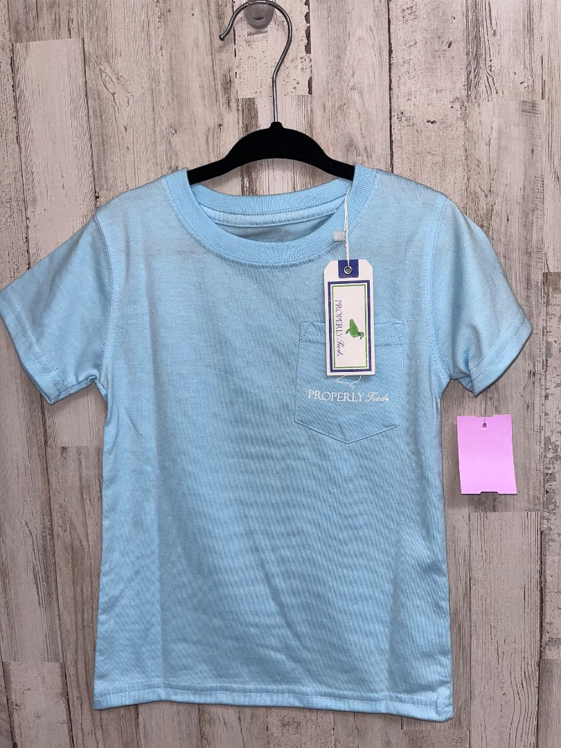 LIGHT BLUE PROPERLY TIED NEW FERRIS WHEEL TEE, BOY 2/3