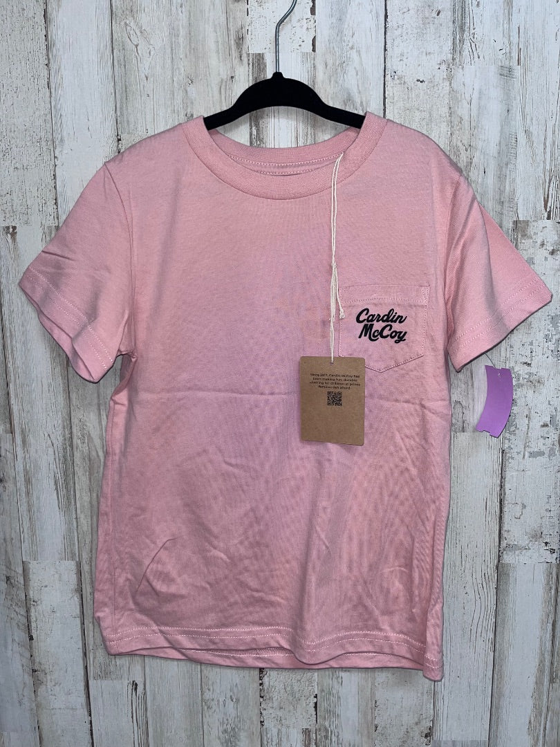 MAUVE CARDIN MCCOY NEW CUTEST PUMPKIN TEE, GIRL 4/5