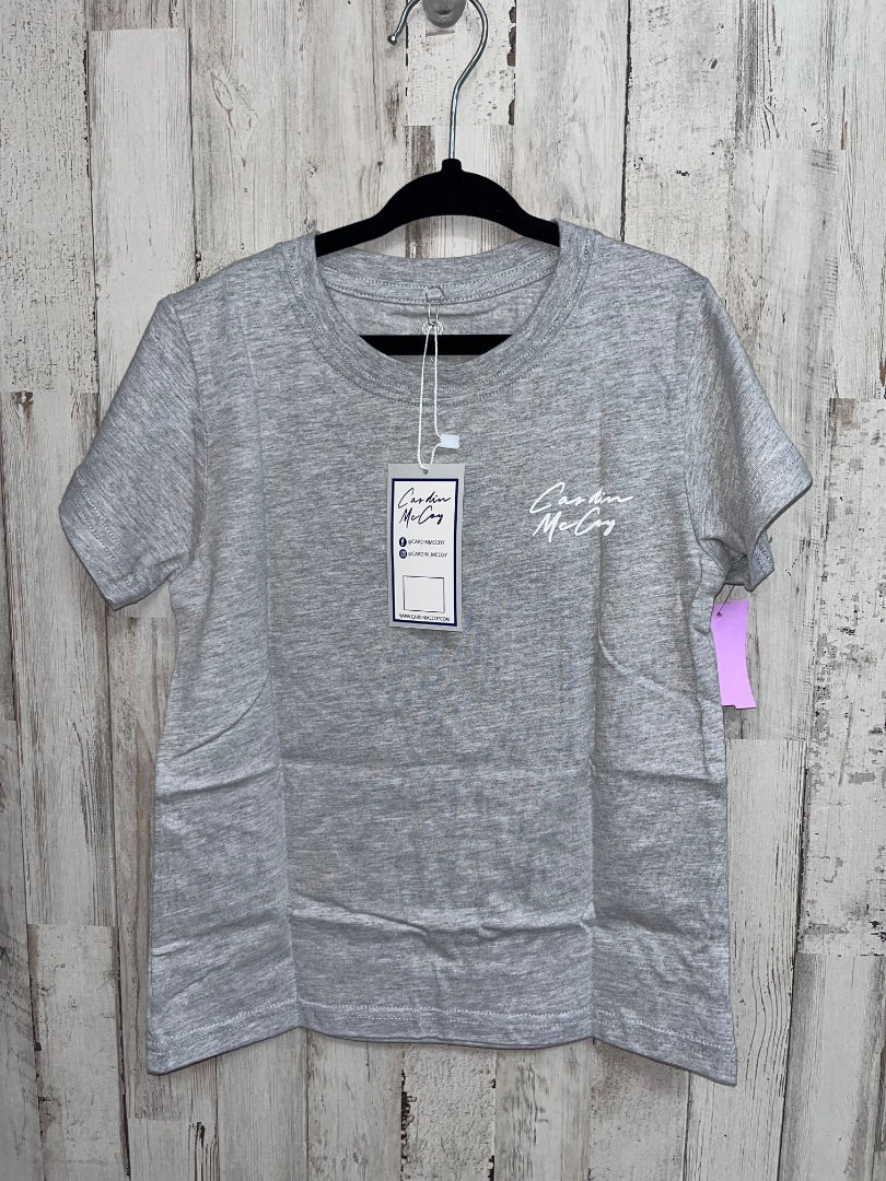 GREY CARDIN MCCOY NEW LEMON SQUEEZY TEE, GIRL 4/5