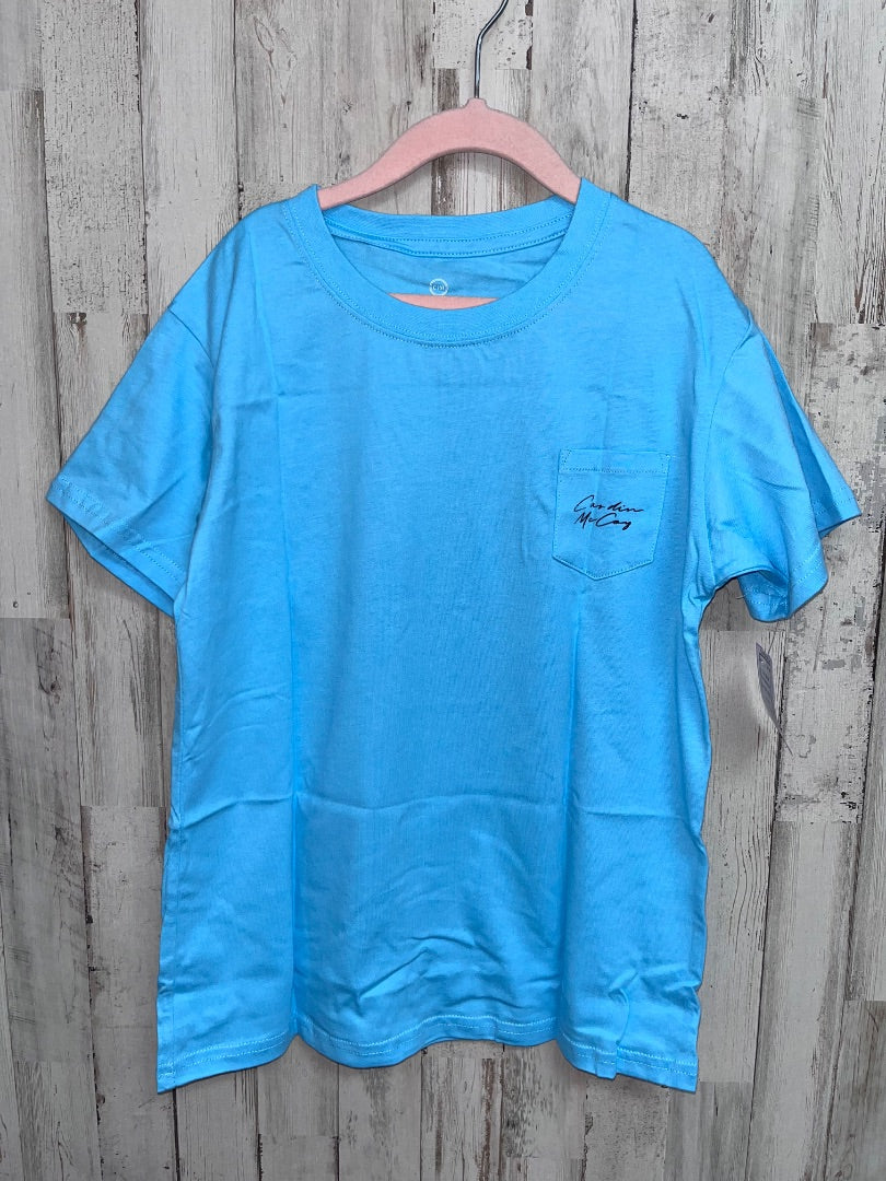 BLUE CARDIN MCCOY NEW MOTHERS DAY TEE, GIRL 8/10