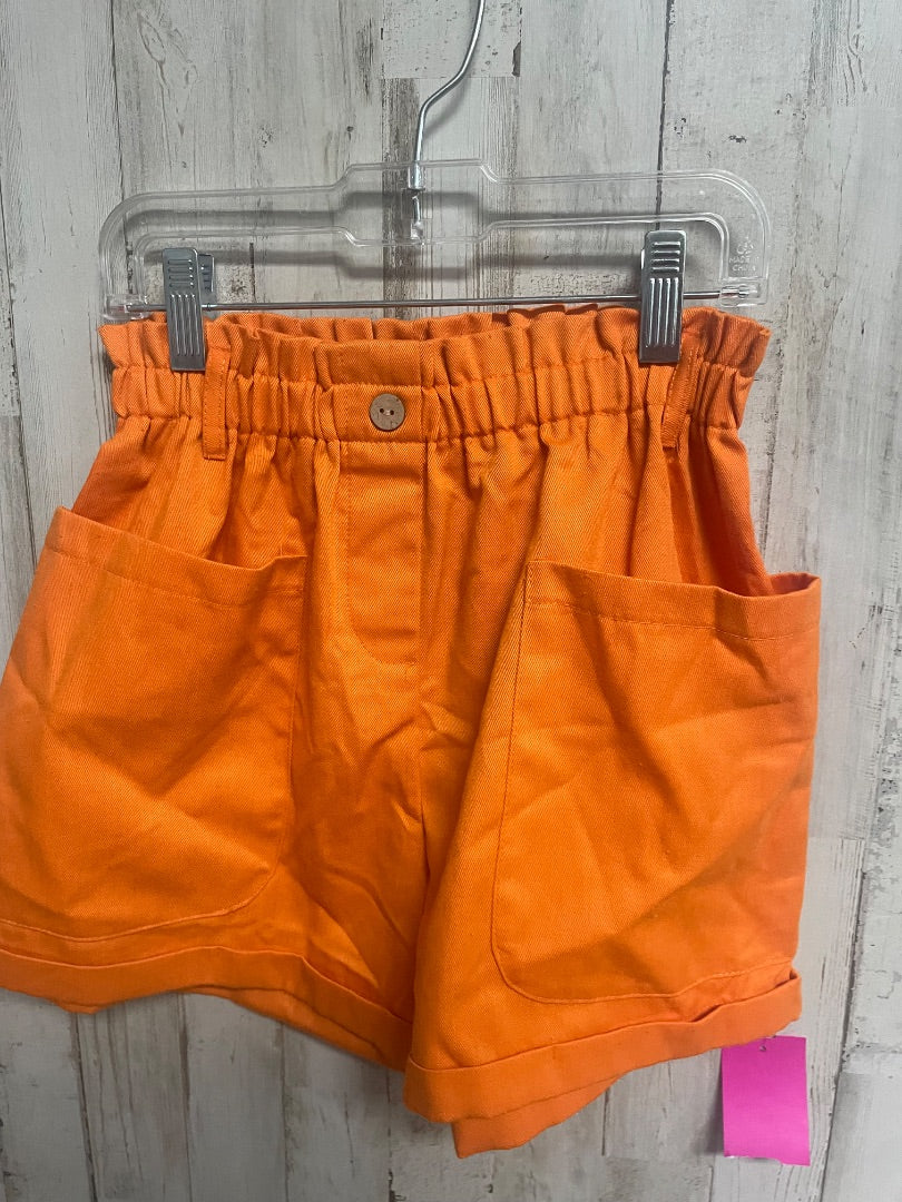 ORANGE BOUTIQUE POCKET PAPER BAG SHORTS, GIRL 10/12