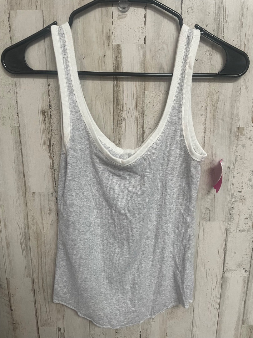 GREY AERIE RIBBED COTTON TANK, LADIES M