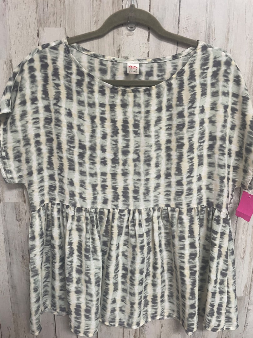 GREEN I JOAH DYE TIER TOP, LADIES M