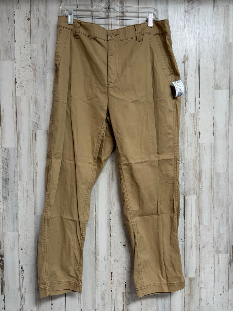 TAN OLD NAVY OG CHINO PANTS, LADIES L