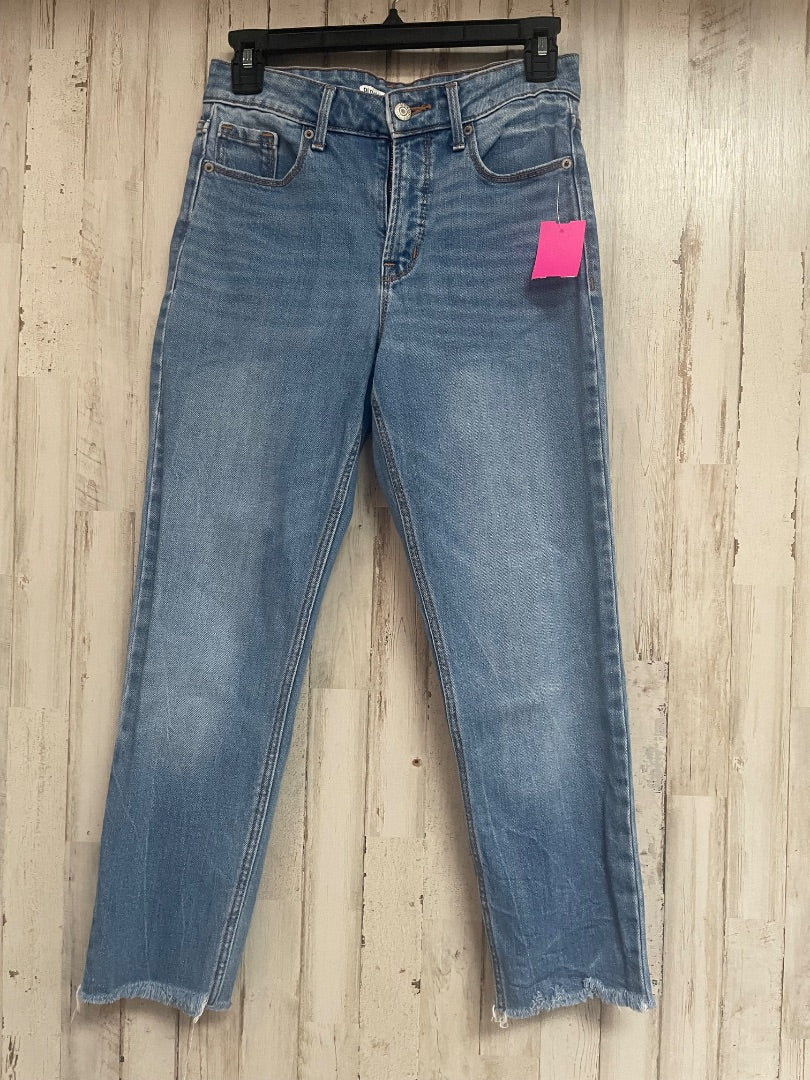 DENIM OLD NAVY SZ 4 POWER STRAIGHT JEANS, LADIES S