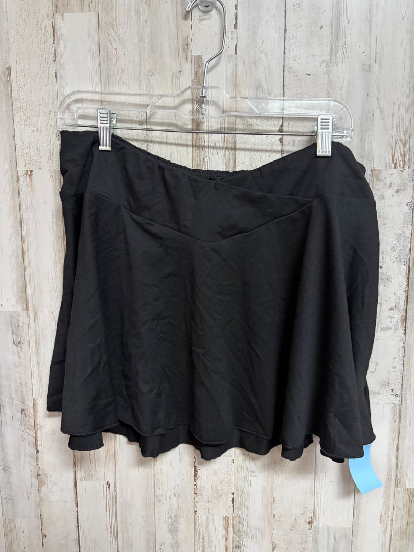 BLACK SHEIN COTTON SKIRT, LADIES XL