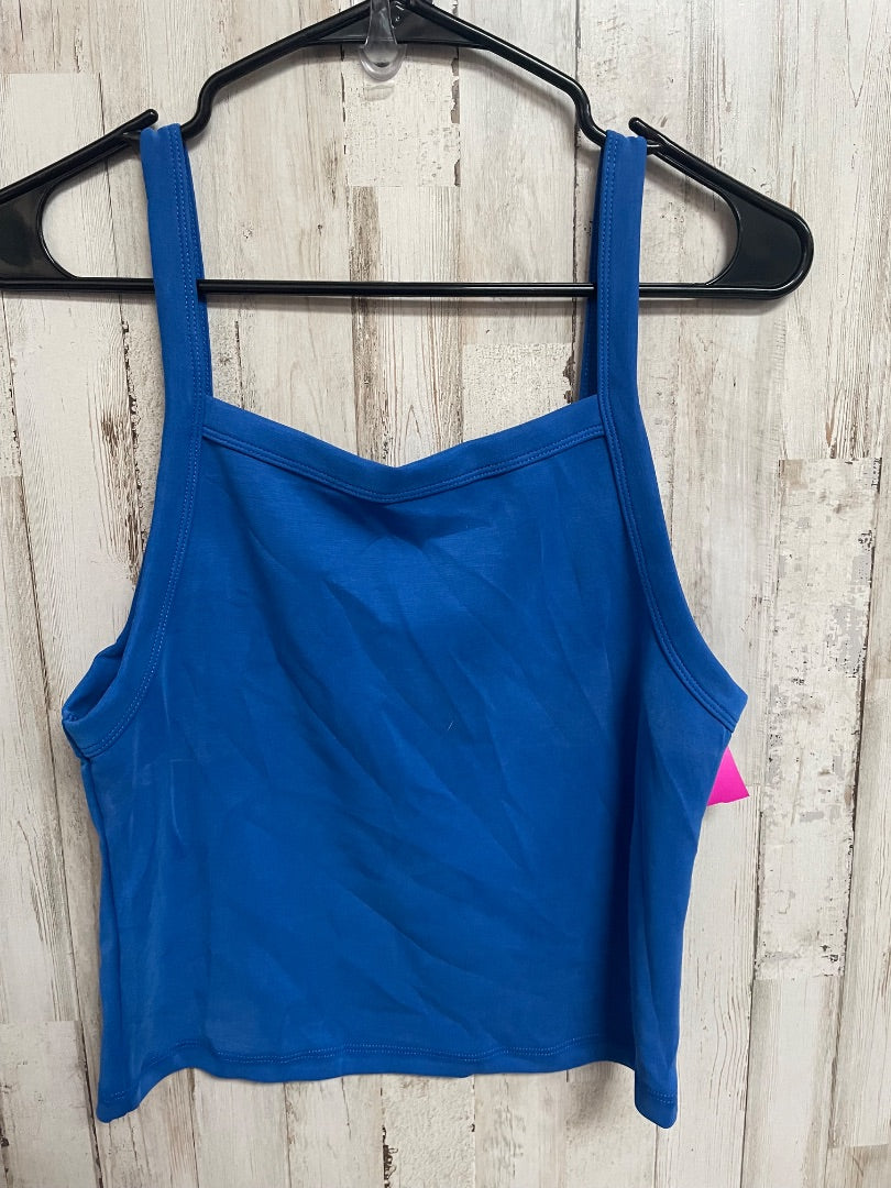 BRIGHT BLUE COPPER KEY BUTTER SOFT TANK, LADIES L
