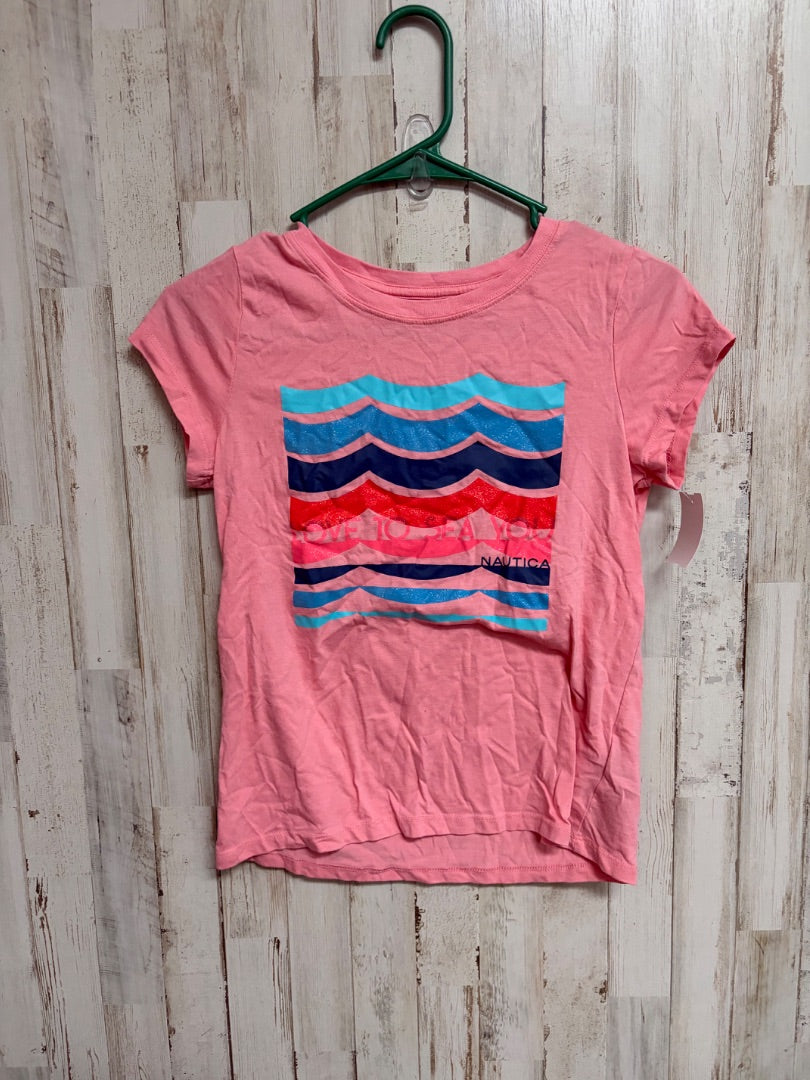 CORAL NAUTICA LOVE TO SEA YOU TEE, GIRL 12/14