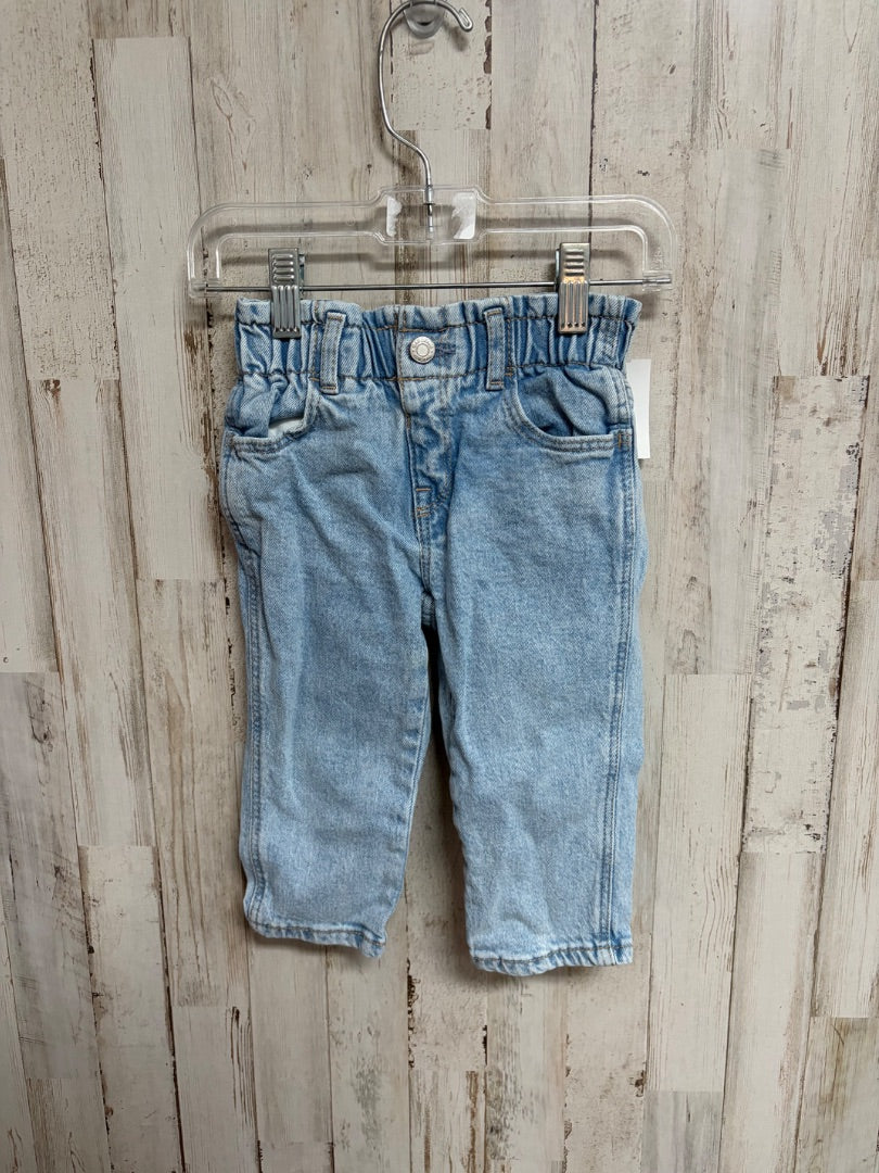 LIGHT DENIM GAP MOM JEANS, GIRL 3T