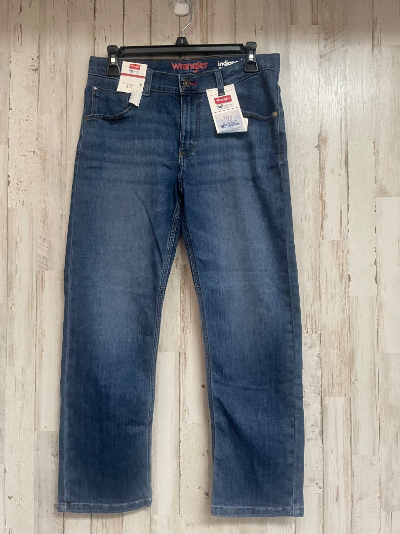 DENIM WRANGLER HUSKY JEANS, BOYS 12
