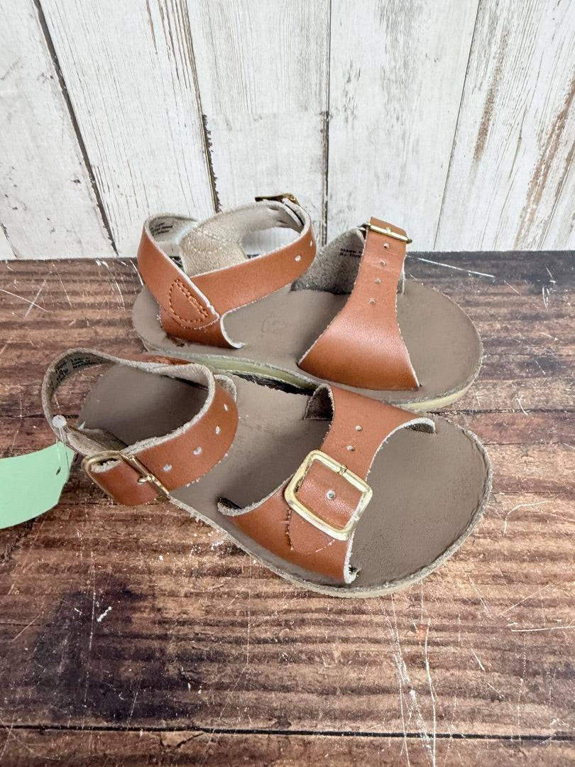 BROWN SUN SAN SURFER SANDAL, SHOES 6