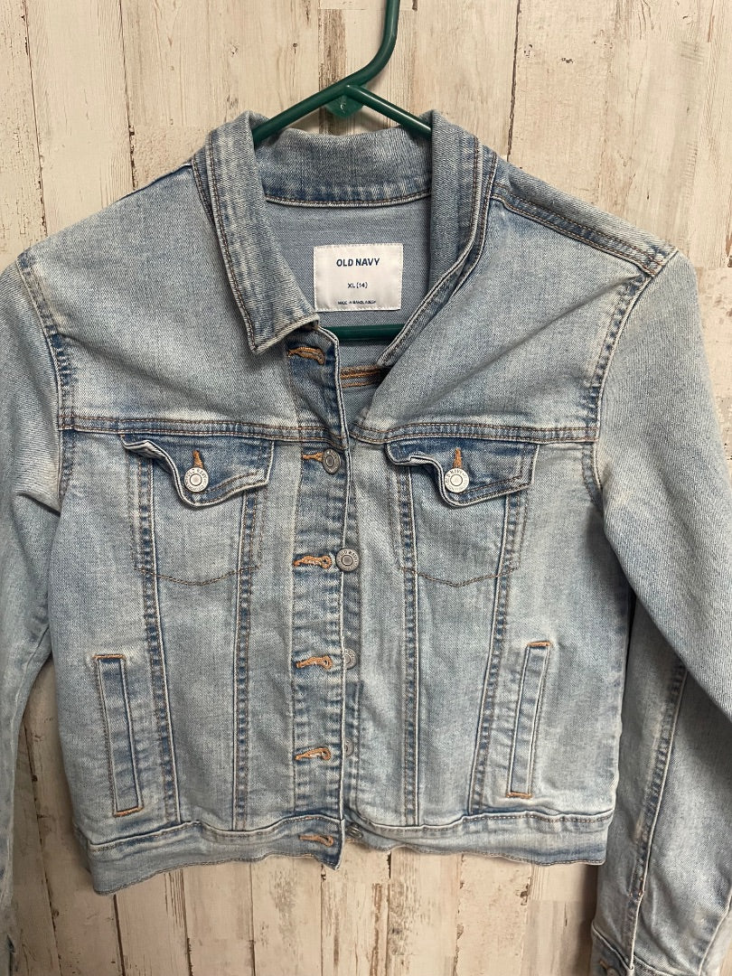BLUE OLD NAVY DENIM JACKET, GIRL 14