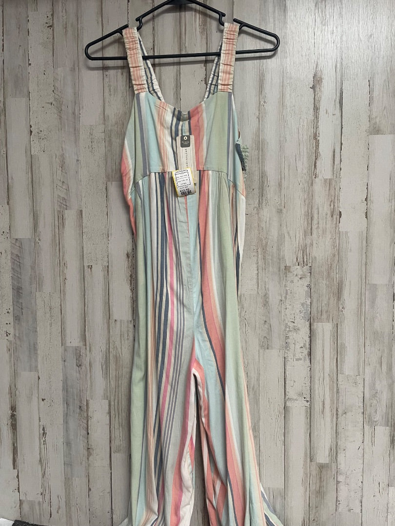 MINT/PINK PAYTON & PARKER NEW STRIPE ROMPER, GIRL 16