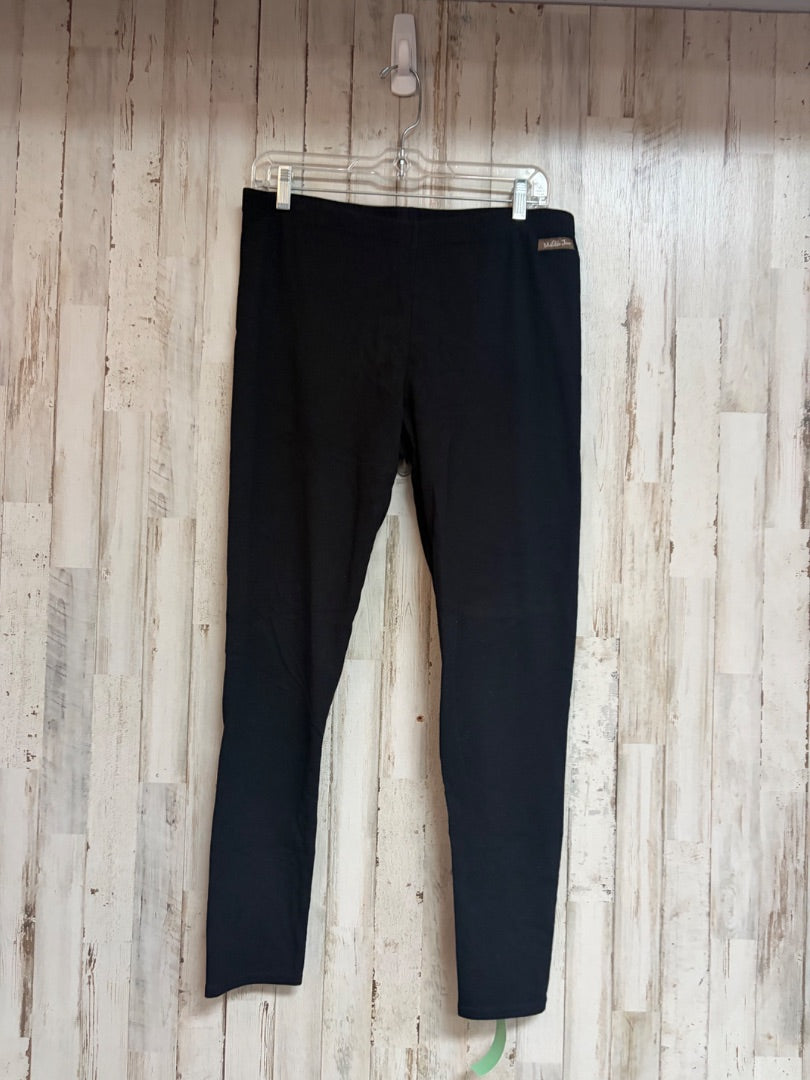 BLACK MATILDA JANE COTTON LEGGINGS, LADIES L