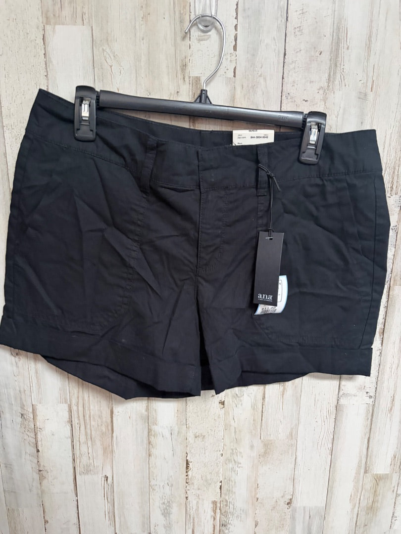 BLACK ANA SZ8 SHORTS, LADIES M