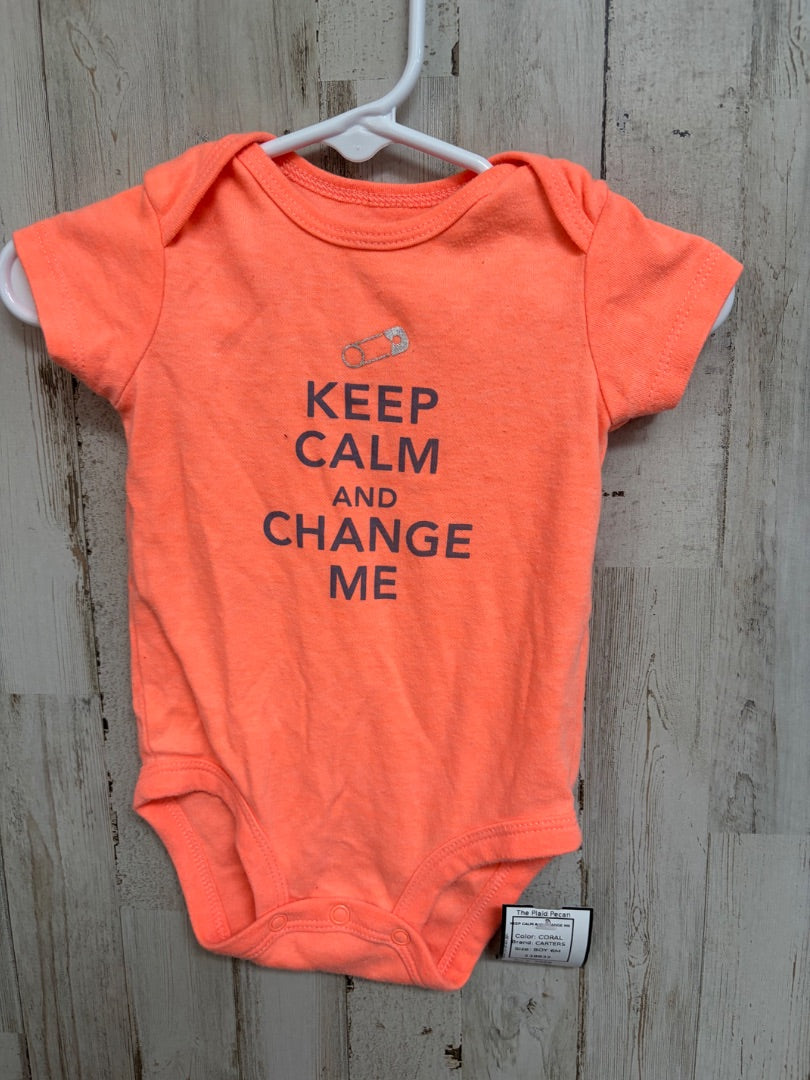 CORAL CARTERS KEEP CALM AND CHANGE ME, BOY 6M