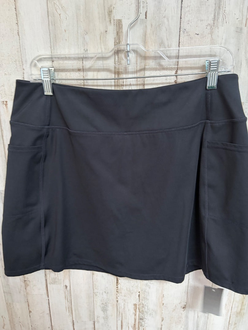 BLACK SKECHERS DRY FIT SKORT, LADIES L