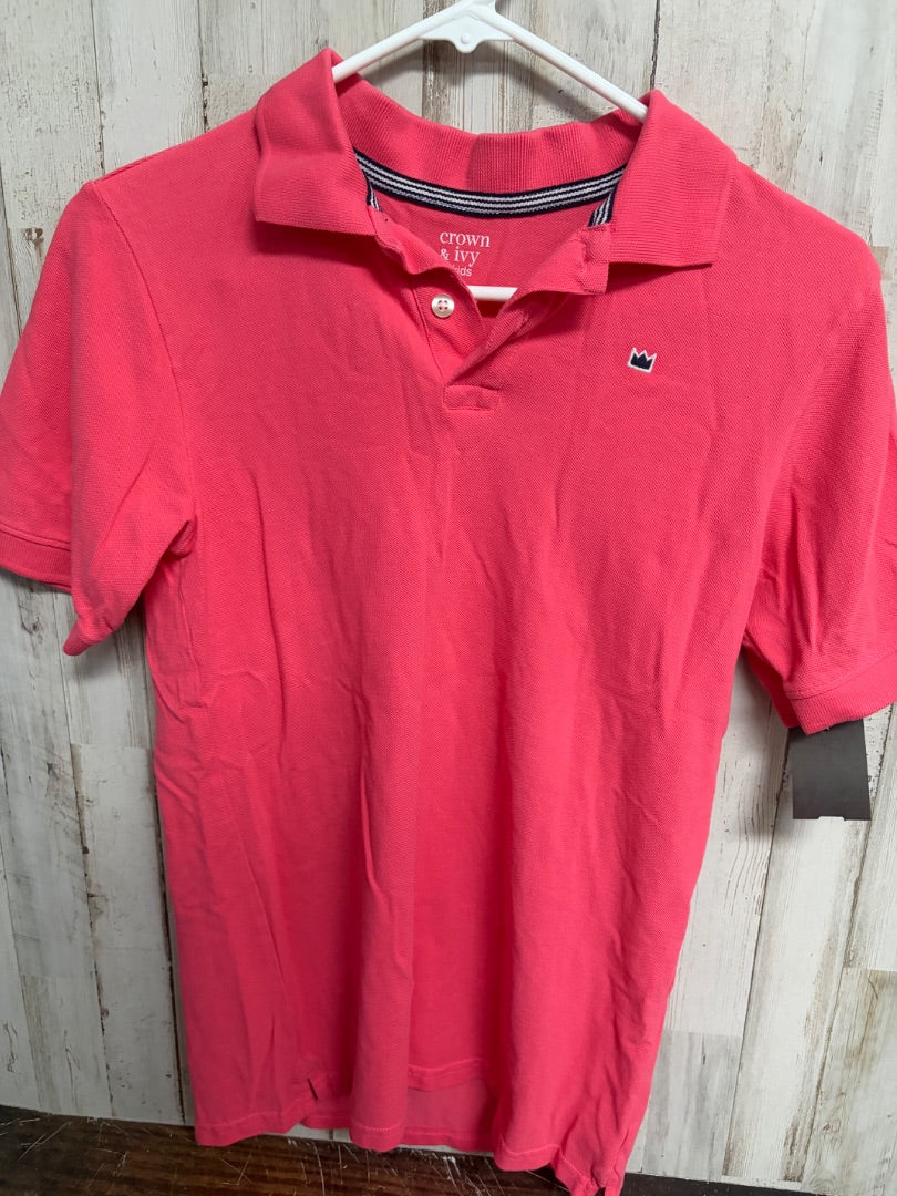 CORAL CROWN & IVY POLO, BOY 14/16