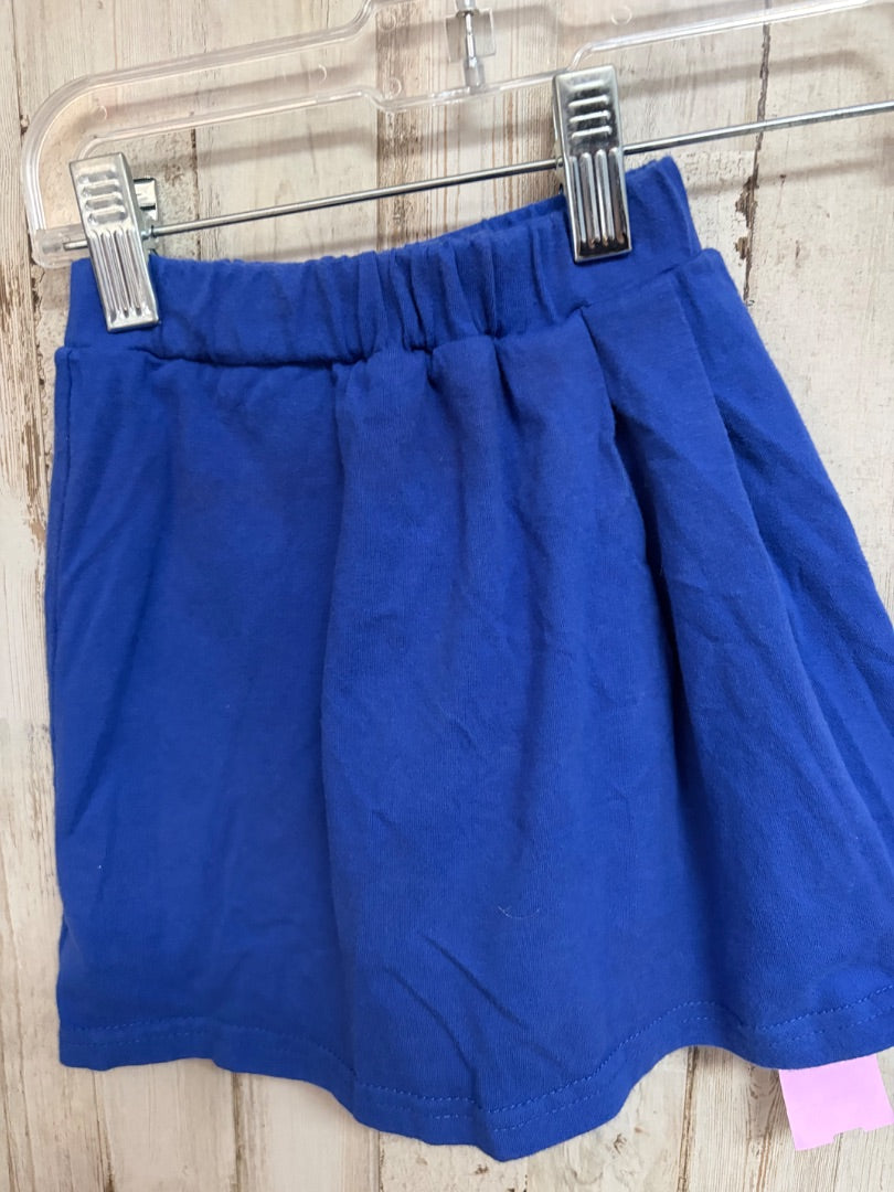 BLUE JELLY BEAN COTTON SKORT, GIRLS 2T