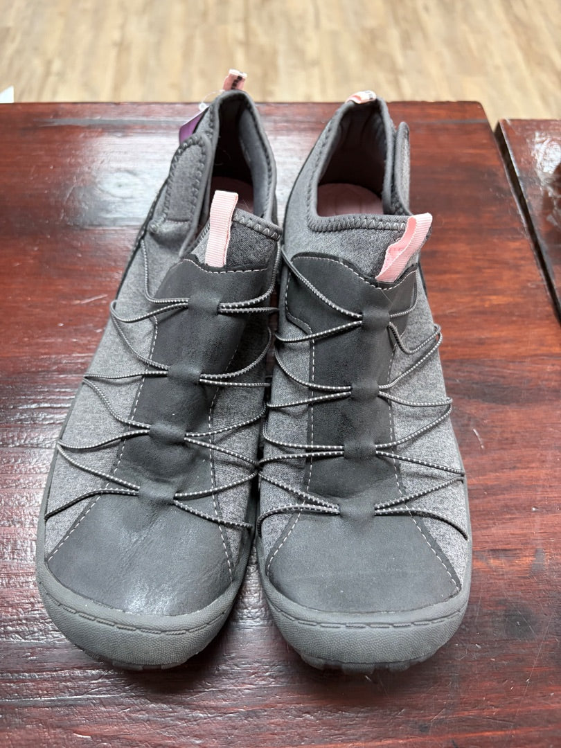 GREY JSPORT SLIP ONS, SHOES A10