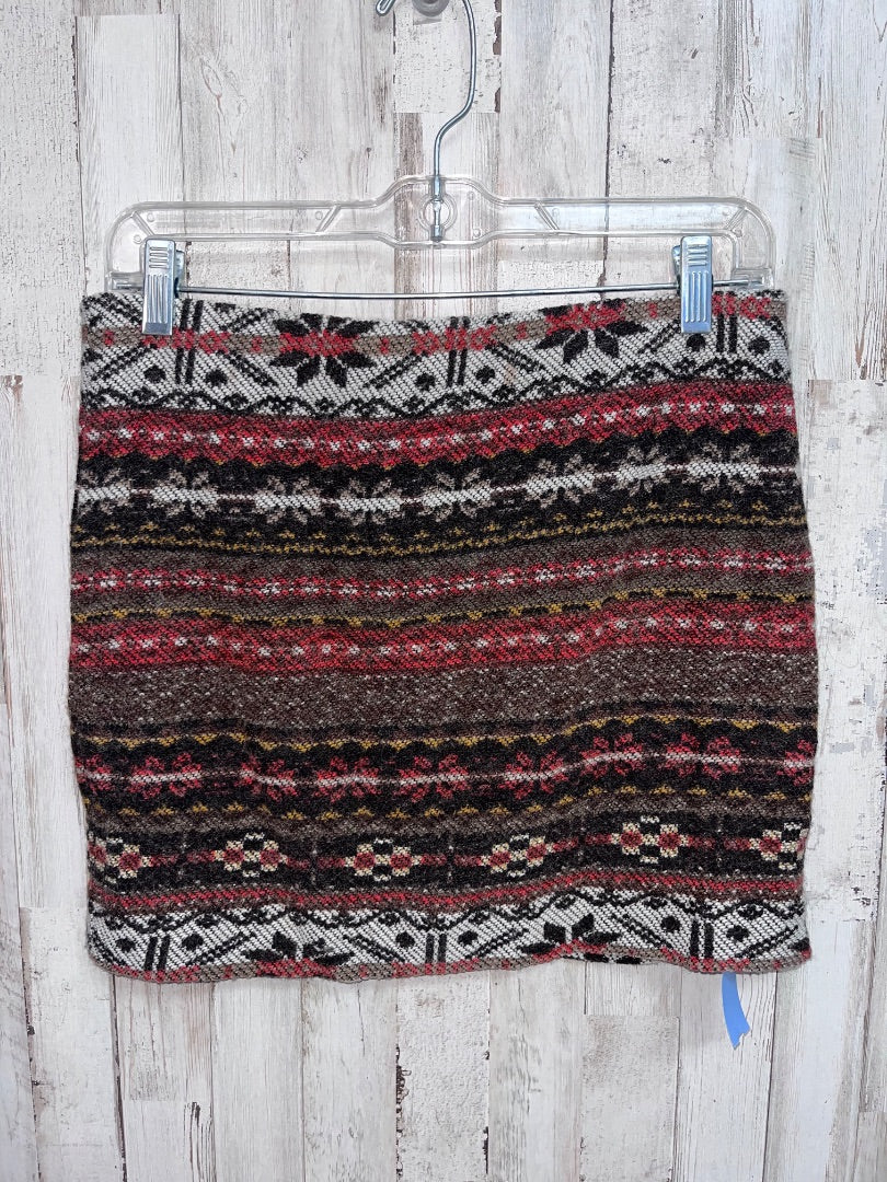 NEUTRALS TCEC STRIPE KNIT SKIRT, LADIES M