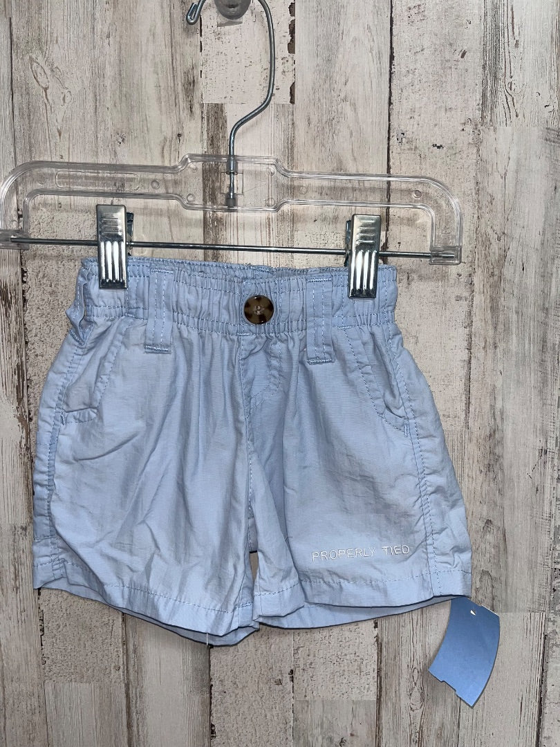 LIGHT BLUE PROPERLY TIED THE MALLARD SHORT, BOY 12M
