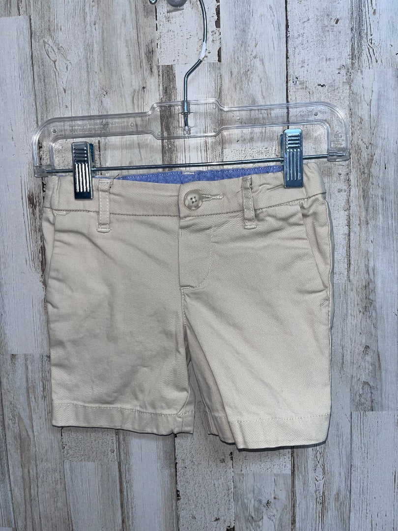 LIGHT TAN OSH KOSH KHAKI SHORTS, BOY 2T