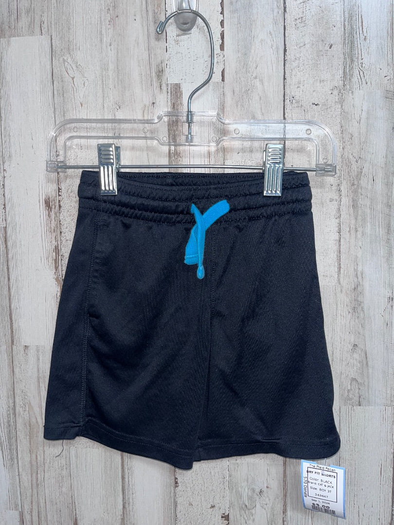 BLACK CAT & JACK DRY FIT SHORTS, BOY 3T