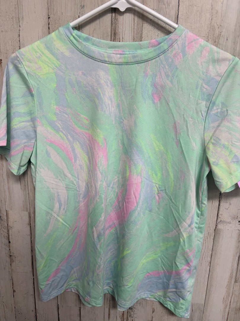 MINT ATHELTIC WORKS DYE TEE, GIRLS 14/16