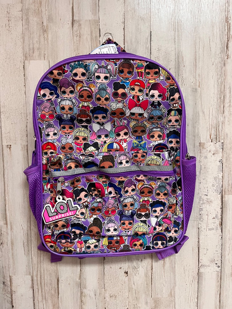 PURPLE LOL CHARACTER BACKPACK