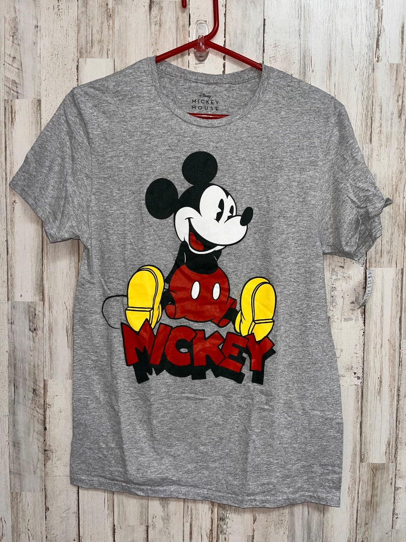 GREY DISNEY MICKEY TEE, LADIES S