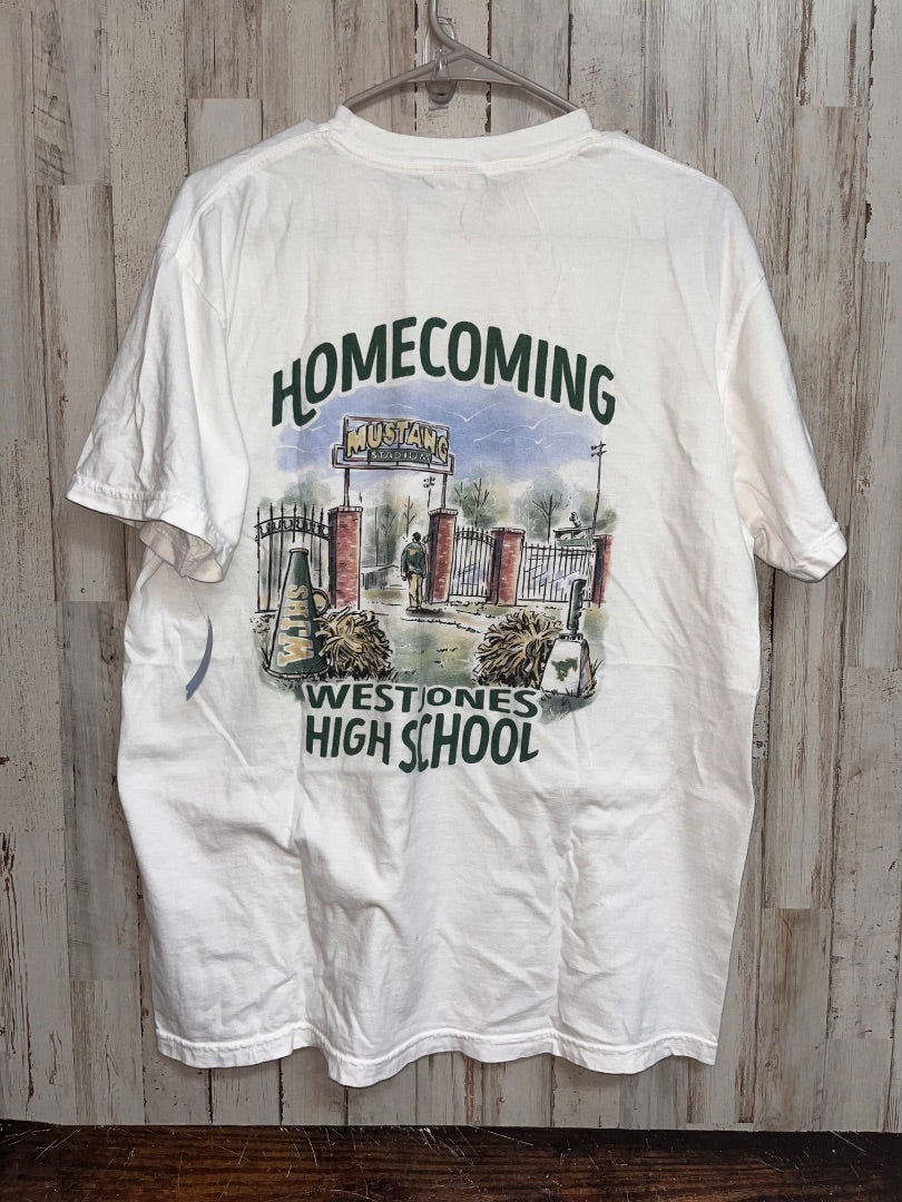 WHITE COMFORT COLORS WJHS HOMECOMING TEE, LADIES L