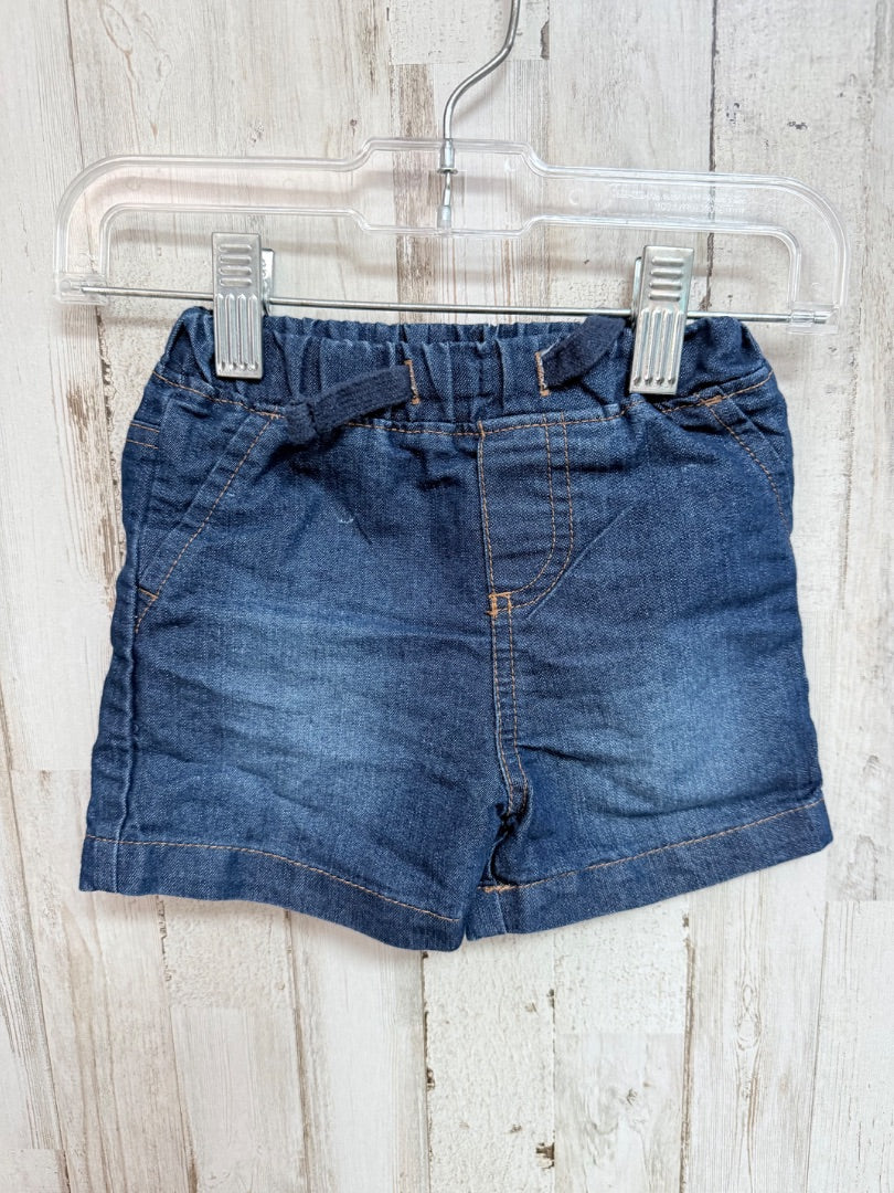 Blue Unknown Denim shorts, Boy 6/9M
