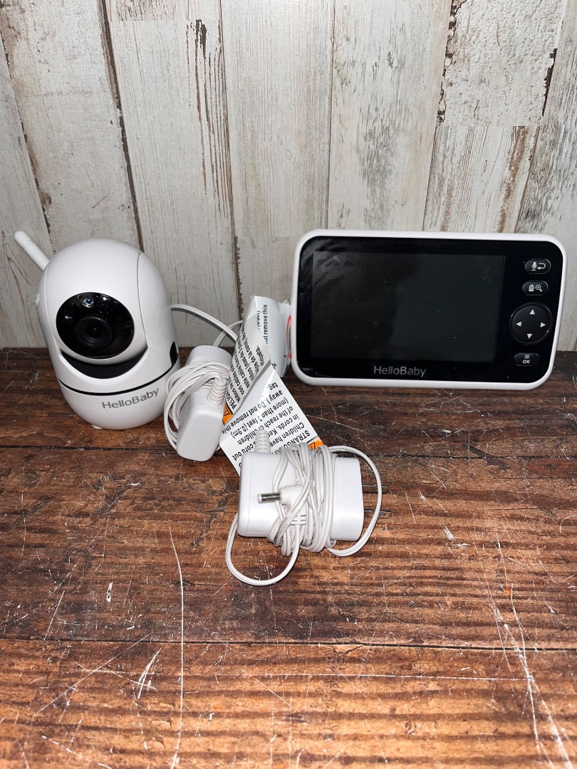 WHITE HELLO BABY DIGITAL WIRELESS BABY MONITOR