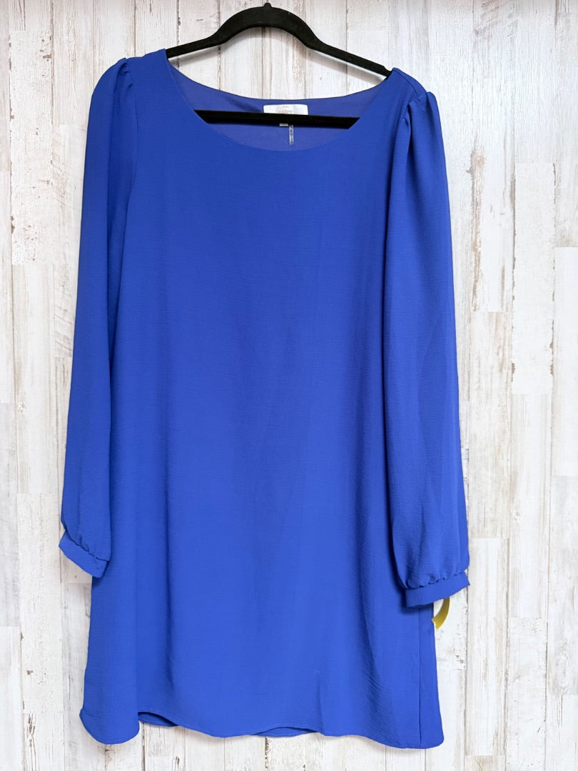 Royal blue Entro Long sleeve dress, Ladies M