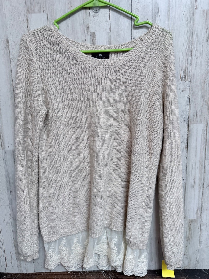 Tan In Lace long sweater, Ladies M