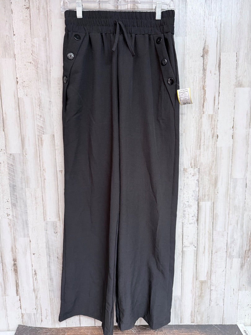 Black Shein Muslin pants, Ladies M