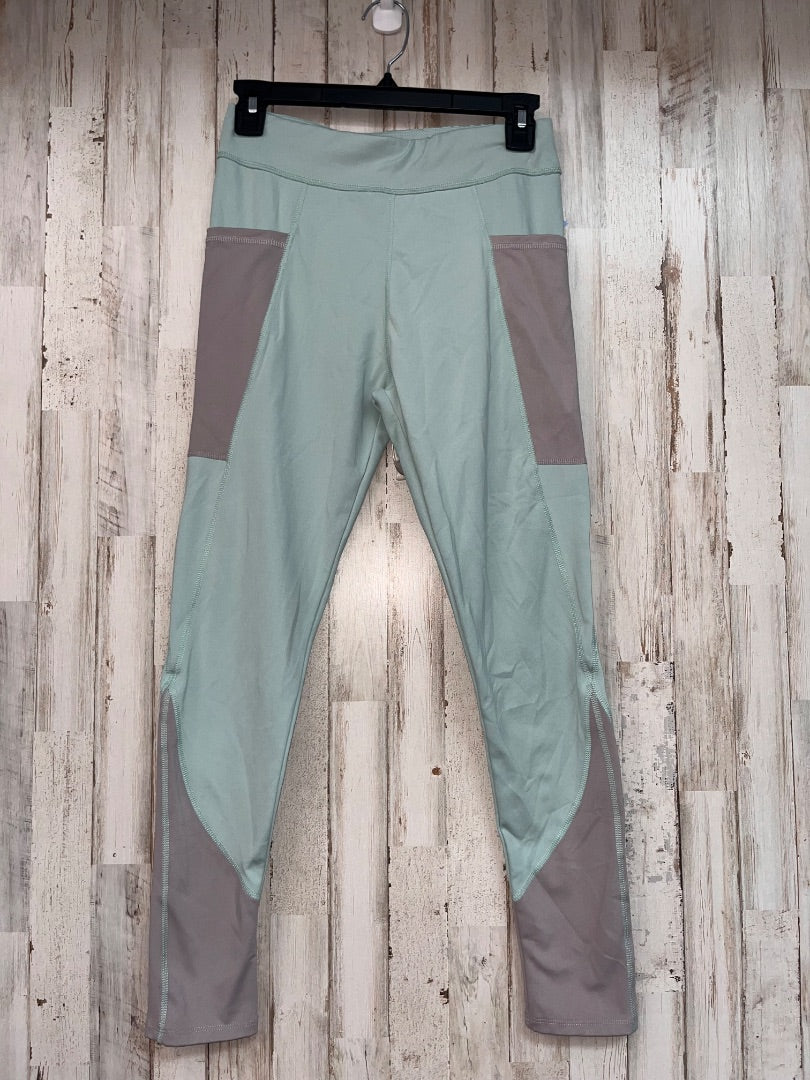 GREEN/GREY WE WANDER LEGGINGS, GIRL 16/18